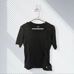 HYBA | MESH SLEEVE WORKOUT T-SHIRT